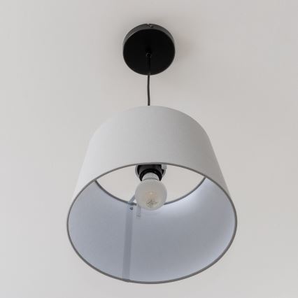 Brilagi - LED luster na lanku CERIA, 1xE27/40W/230V, pr. 30 cm, šedý