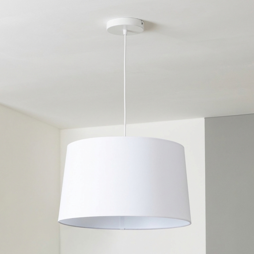 Brilagi - LED luster na lanku CERIA 1xE27/40W/230V priemer 45 cm biela