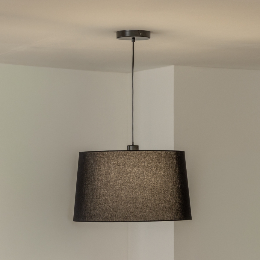 Brilagi - LED luster na lanku CERIA 1xE27/40W/230V, priemer 45 cm, čierny