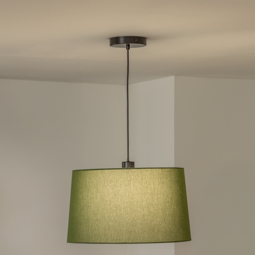 Brilagi - LED luster na lanku CERIA 1xE27/40W/230V priemer 45 cm zelený