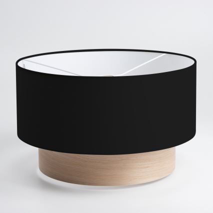 Brilagi - LED luster na lanku CERIA 1xE27/40W/230V priemer 50 cm čierna/béžová