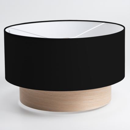 Brilagi - LED luster na lanku CERIA 1xE27/40W/230V priemer 50 cm čierna/béžová