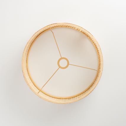 Brilagi - LED luster na lanku CERIA BOHO 1xE27/40W/230V pr. 25 cm bambus