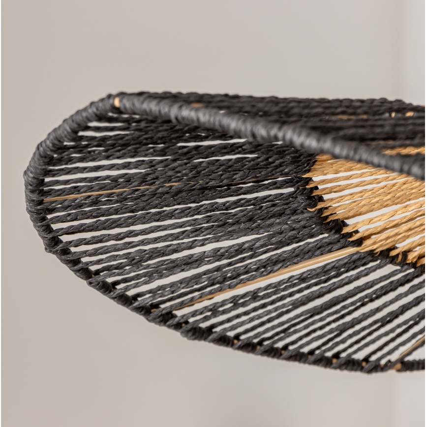 Brilagi - LED luster na lanku CERIA BOHO 1xE27/40W/230V pr. 50 cm čierna/hnedá