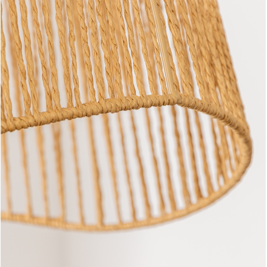 Brilagi - LED luster na lanku CERIA BOHO 1xE27/40W/230V pr. 50 cm hnedá