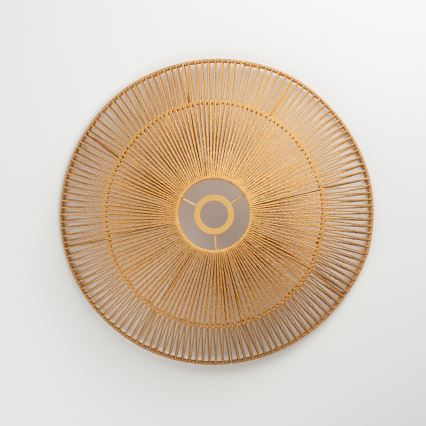 Brilagi - LED luster na lanku CERIA BOHO 1xE27/40W/230V pr. 50 cm hnedá