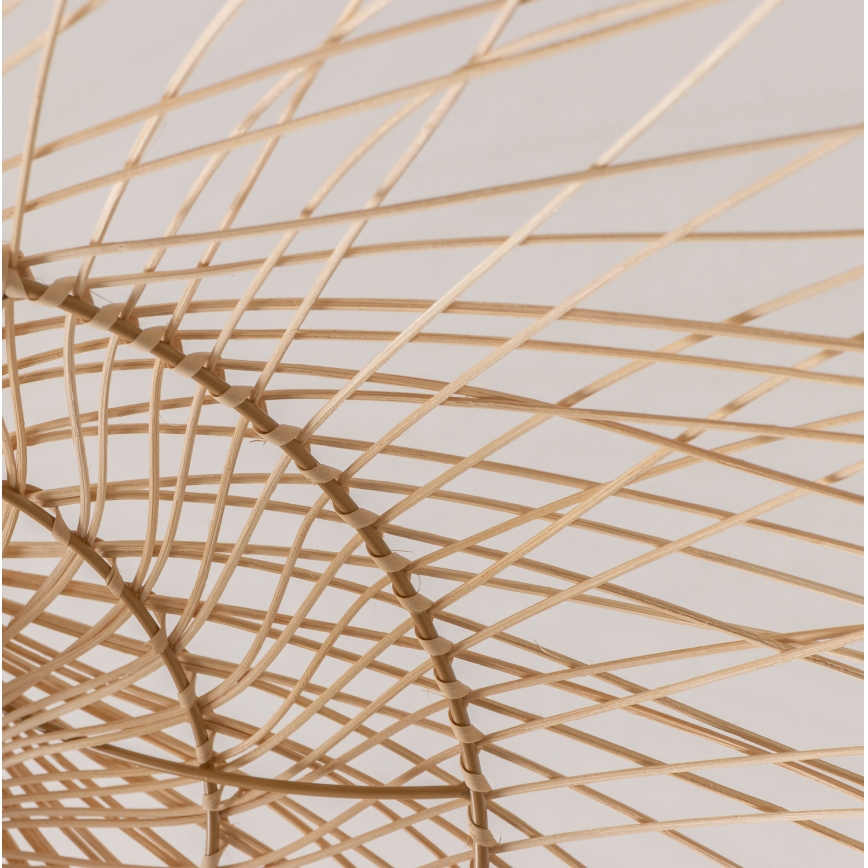 Brilagi - LED luster na lanku CERIA BOHO 1xE27/40W/230V pr. 70 cm bambus