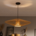 Brilagi - LED luster na lanku CERIA BOHO 1xE27/40W/230V pr. 70 cm čierna/hnedá