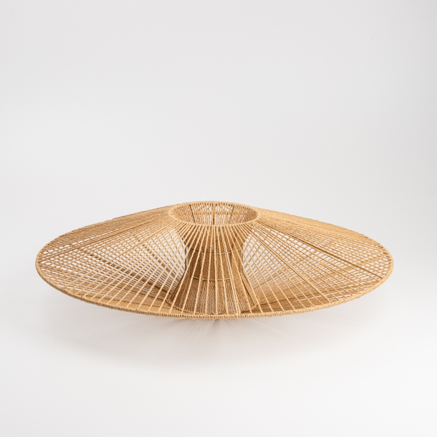 BRILAGI - LED luster na lanku CERIA BOHO 1xE27/40W/230V pr. 70 cm čierna/hnedá