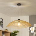 Brilagi - LED luster na lanku CERIA BOHO 1xE27/40W/230V pr. 70 cm hnedá