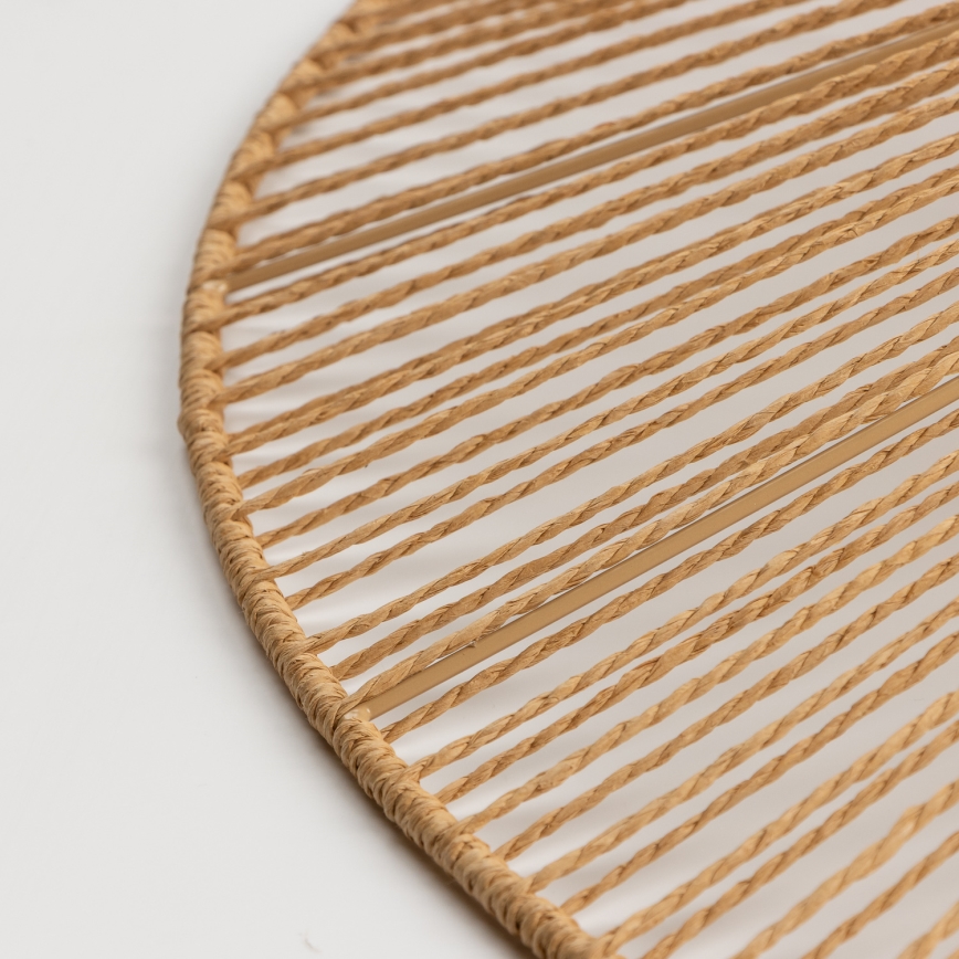 Brilagi - LED luster na lanku CERIA BOHO 1xE27/40W/230V pr. 90 cm hnedá