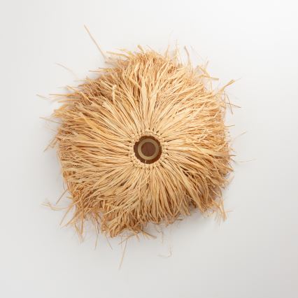 Brilagi - LED luster na lanku CERIA BOHO 1xE27/40W/230V, priemer 40 cm, rafia