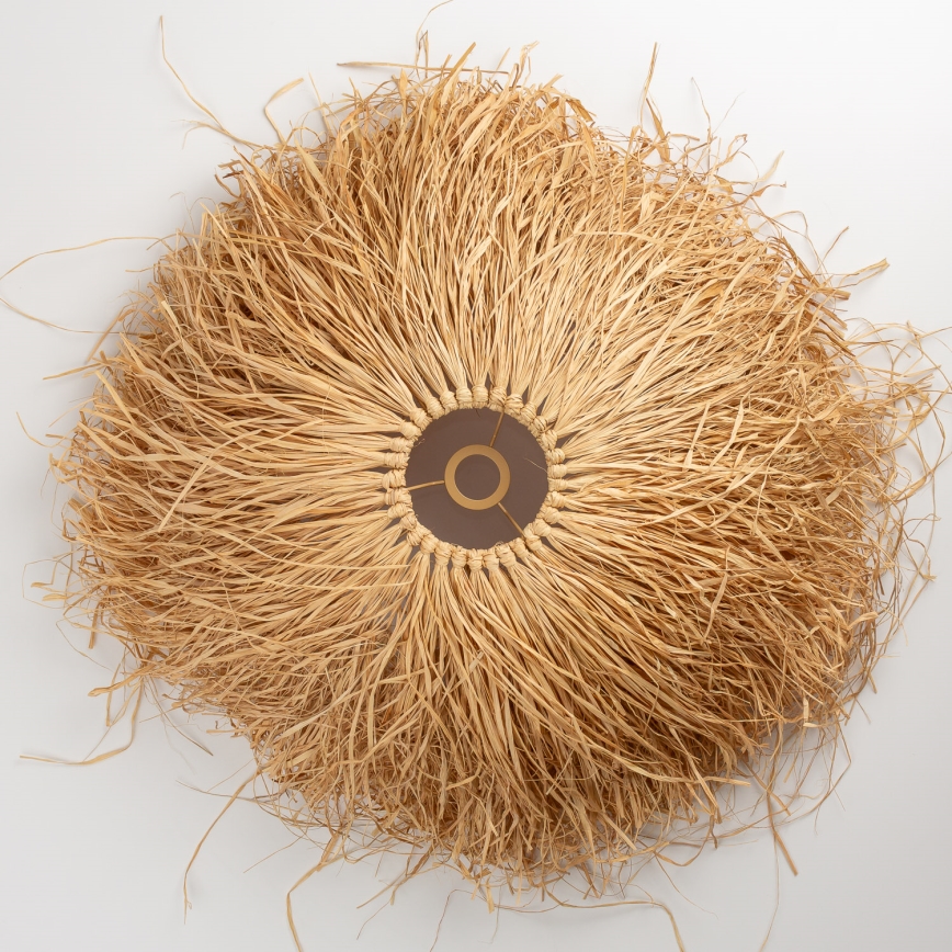 Brilagi - LED luster na lanku CERIA BOHO 1xE27/40W/230V, priemer 60 cm, z rafie