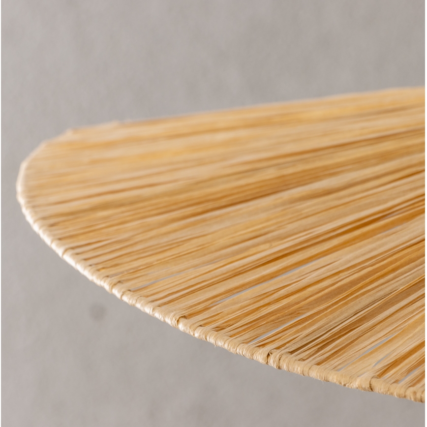 Brilagi - LED luster na lanku CERIA BOHO 1xE27/40W/230V, priemer 80 cm, rafia