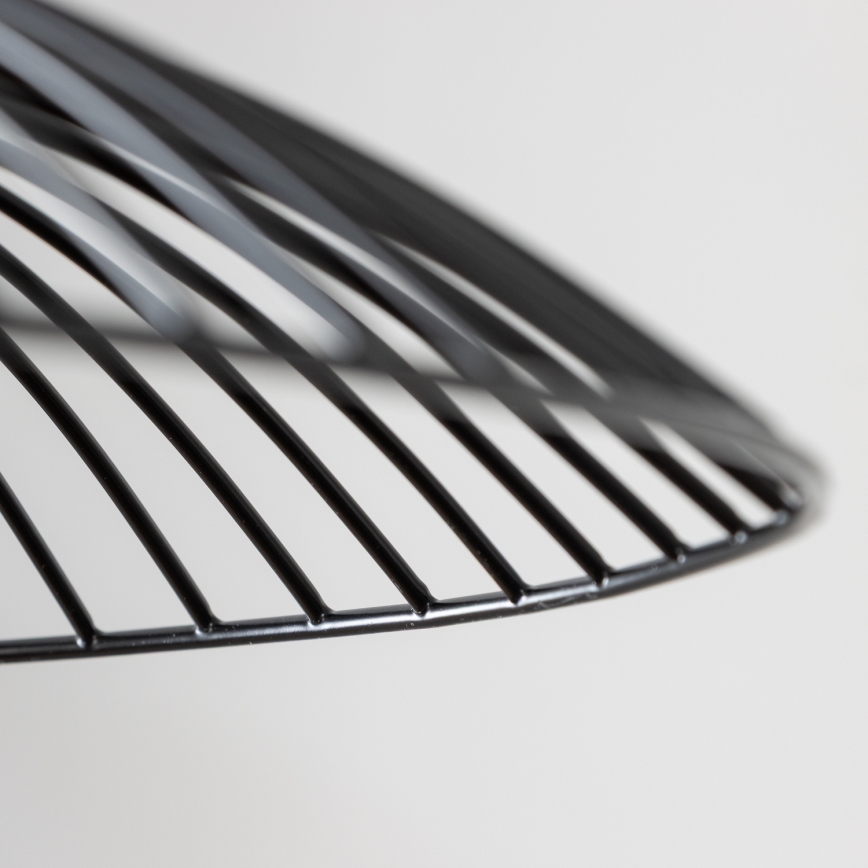 Brilagi - LED luster na lanku CERIA WIRE 1xE27/40W/230V pr. 26 cm čierna