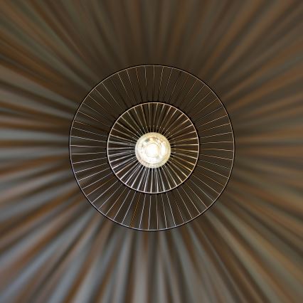 Brilagi - LED luster na lanku CERIA WIRE 1xE27/40W/230V pr. 38 cm čierna