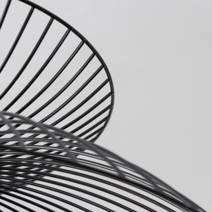 Brilagi - LED luster na lanku CERIA WIRE 1xE27/40W/230V pr. 60 cm čierna