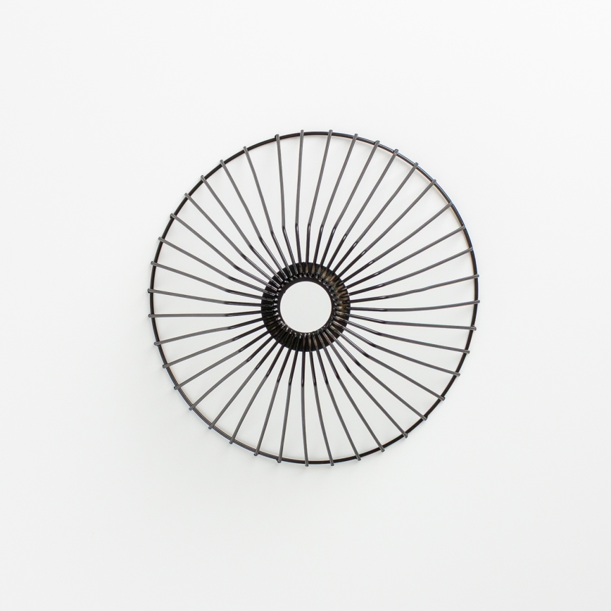 Brilagi - LED luster na lanku CERIA WIRE 1xE27/40W/230V priemer 30 cm čierna