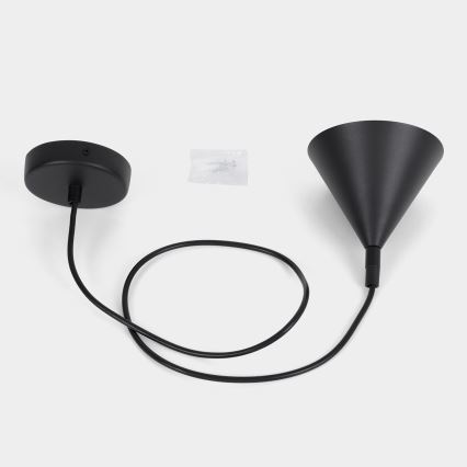 BRILAGI - LED Luster na lanku CONE SINGLE 1xGX53/15W/230V čierna