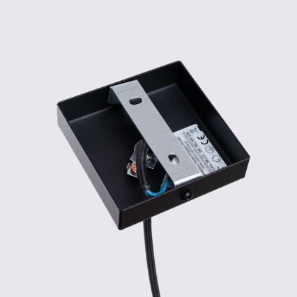 Brilagi - LED luster na lanku CRESTO 1xGU10/10W/230V čierna