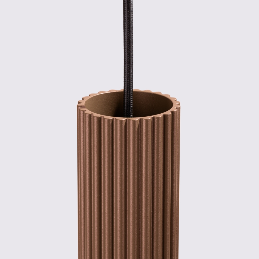 Brilagi - LED luster na lanku CRESTO 1xGU10/10W/230V hnedý