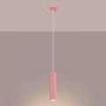 Brilagi - LED luster na lanku CRESTO 1xGU10/10W/230V ružová