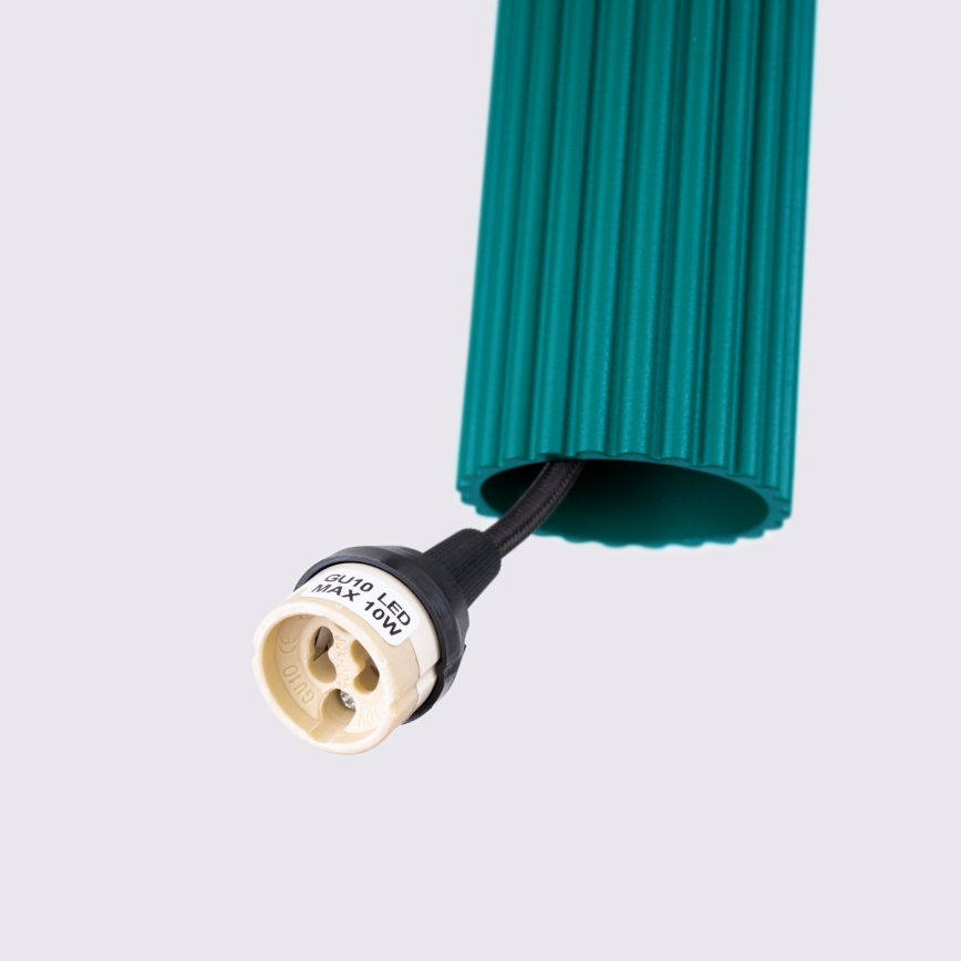 Brilagi - LED luster na lanku CRESTO 1xGU10/10W/230V tyrkysový