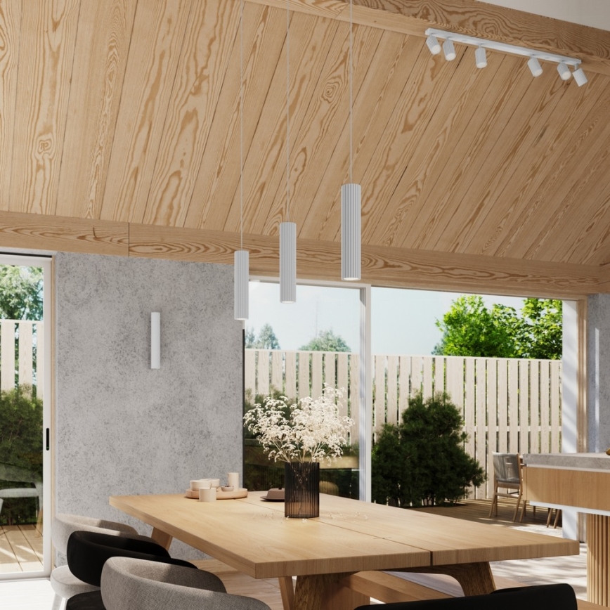 Brilagi - LED luster na lanku CRESTO 3xGU10/10W/230V biely