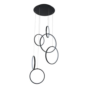 Brilagi - LED luster na lanku ECHO LED/80W/230V 4000K, priemer 50 cm, čierny