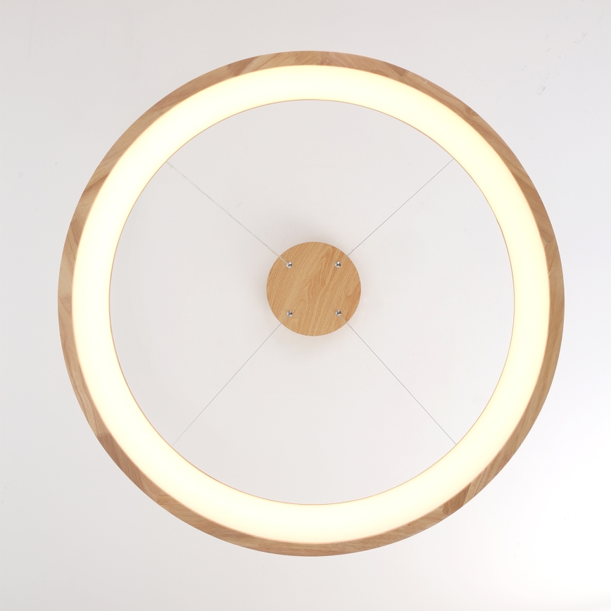 Brilagi - LED luster na lanku FALCON WOOD LED/60W/230V 3000/4000/6000K pr. 80 cm drevo