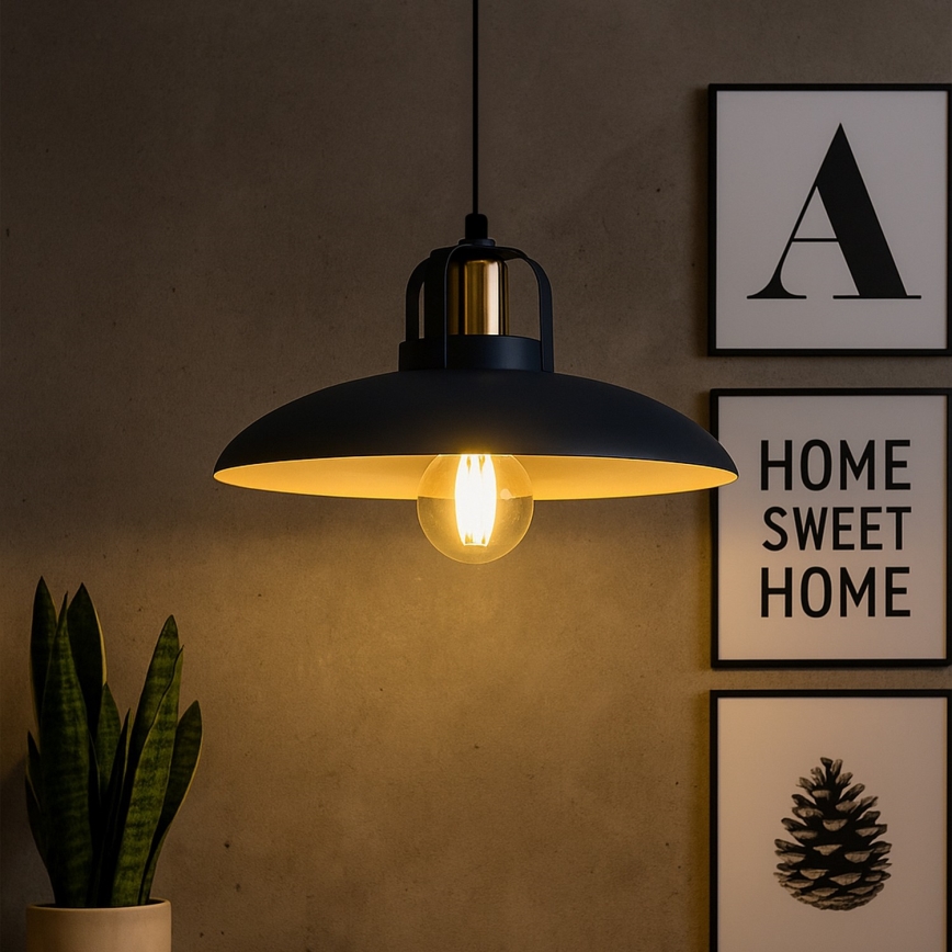 Brilagi - LED Luster na lanku FLAMENGO 1xE27/60W/230V modrá