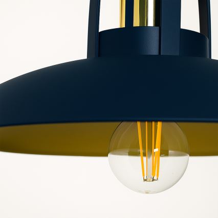 Brilagi - LED Luster na lanku FLAMENGO 1xE27/60W/230V modrá