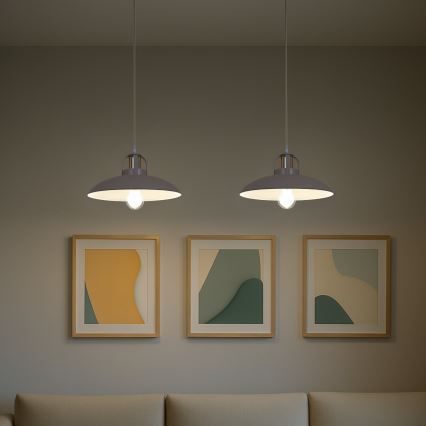 Brilagi - LED Luster na lanku FLAMENGO 2xE27/60W/230V béžová