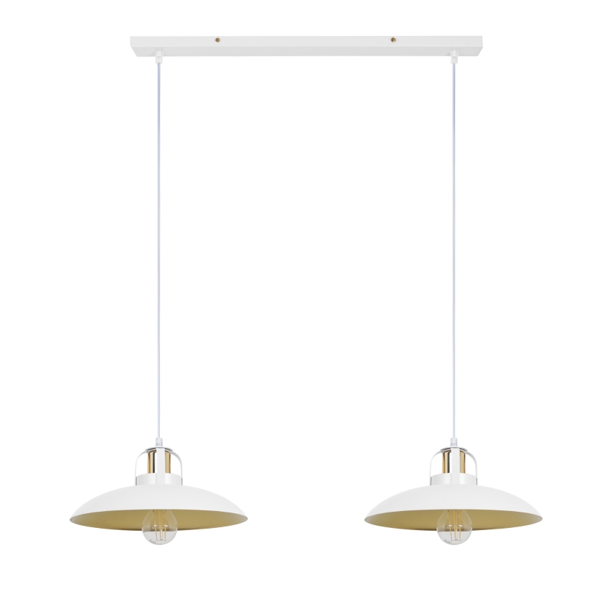 Brilagi - LED Luster na lanku FLAMENGO 2xE27/60W/230V biela