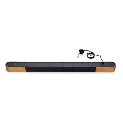 BRILAGI - LED luster na lanku GARDALINE LED/100W/230V dub/čierna