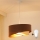 Brilagi - LED Luster na lanku LYRA 1xE27/15W/230V hnedá/krémová/zlatá