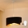 Brilagi - LED Luster na lanku LYRA 1xE27/15W/230V tmavohnedá/zlatá