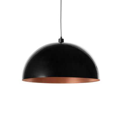 BRILAGI - LED luster na lanku METALO 1xE27/40W/230V pr. 40 cm čierna/medená