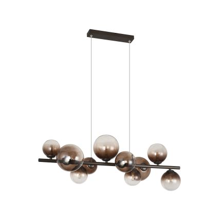Brilagi - LED luster na lanku MILLA 10xG9/3W/230V hnedá/dymová hnedá