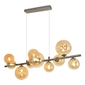 Brilagi - LED Luster na lanku MILLA 10xG9/3W/230V lesklý chróm/zlatá