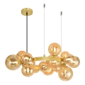 Brilagi - LED Luster na lanku MILLA 15xG9/3W/230V zlatá