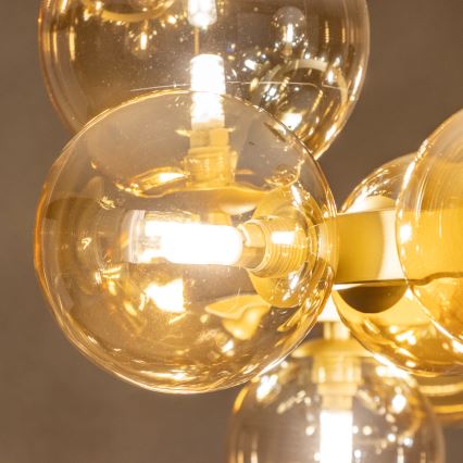 Brilagi - LED Luster na lanku MILLA 15xG9/3W/230V zlatá