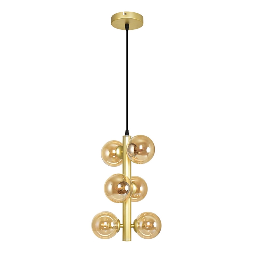 Brilagi - LED Luster na lanku MILLA 6xG9/3W/230V zlatá