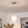 Brilagi - LED luster na lanku NUBILA 1xE27/60W/230V pr. 14 cm biela