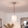 Brilagi - LED luster na lanku NUBILA 1xE27/60W/230V pr. 14 cm červená/biela