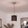 Brilagi - LED luster na lanku NUBILA 1xE27/60W/230V pr. 14 cm červená/čierna