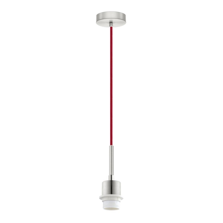 Brilagi - LED luster na lanku NUBILA 1xE27/60W/230V pr. 14 cm červený
