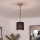 Brilagi - LED luster na lanku NUBILA 1xE27/60W/230V pr. 14 cm čierna