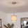 Brilagi - LED luster na lanku NUBILA 1xE27/60W/230V pr. 14 cm svetlohnedá