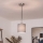 Brilagi - LED Luster na lanku NUBILA 1xE27/60W/230V priem. 14 cm čierna/svetlosivá